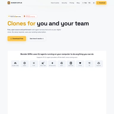 Munder Difflin - Organization & Automation AI Tool Screenshot