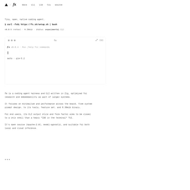 fx (by Vercel) - コードとIT AI Tool Screenshot