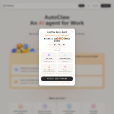 AutoClaw - Organization & Automation AI Tool Screenshot