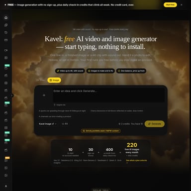 Kavel - Video AI Tool Screenshot