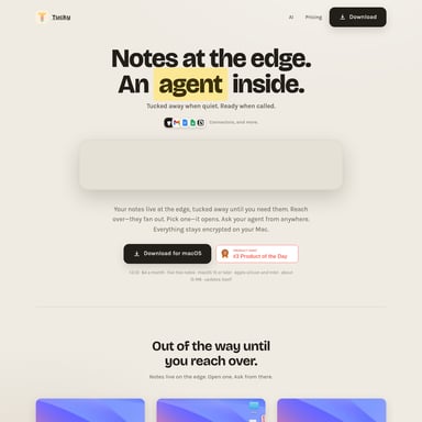 Tucky - Productivity AI Tool Screenshot