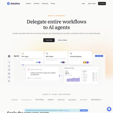 Routines by Databox - Organisation und Automatisierung AI Tool Screenshot