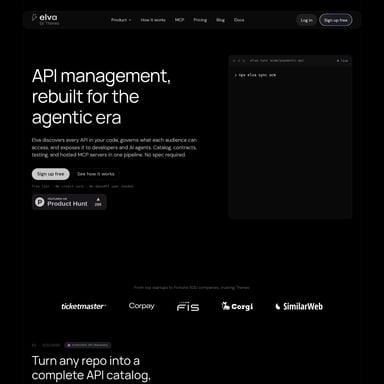 Elva - Код и IT AI Tool Screenshot