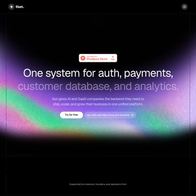 tiun. - Code & IT AI Tool Screenshot