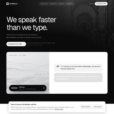 MosMos - Meeting Assistant AI Tool Screenshot