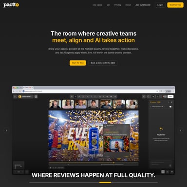 Pactto - Kreativ-Toolkit AI Tool Screenshot