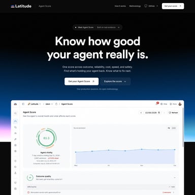 AgentScore  - Code et IT AI Tool Screenshot