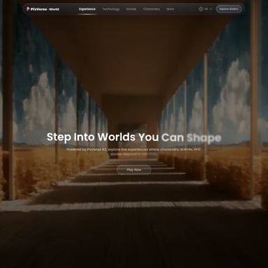 PixVerse R2 - Video AI Tool Screenshot