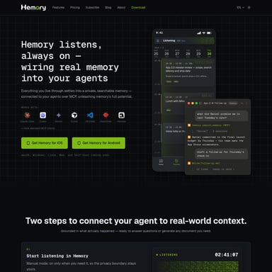 Hemory - 会议助理 AI Tool Screenshot