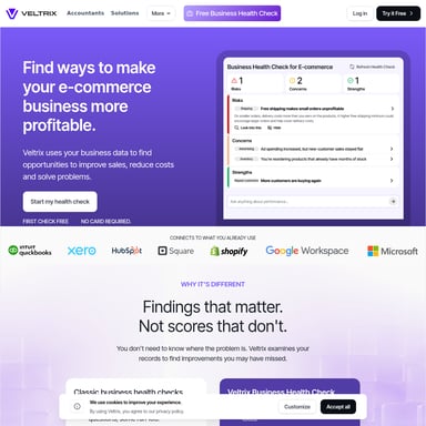 Veltrix AI for E-commerce - Eコマース AI Tool Screenshot