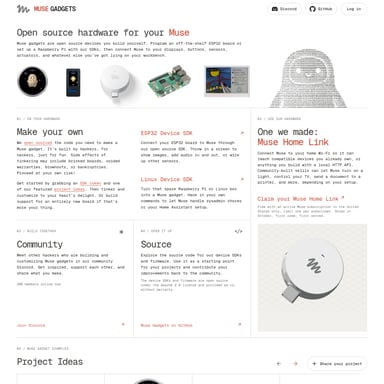 Muse Gadgets - コードとIT AI Tool Screenshot