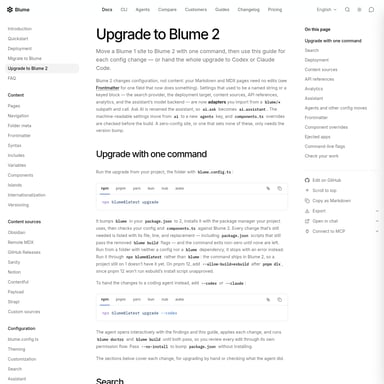 Blume 2.0 - Code et IT AI Tool Screenshot