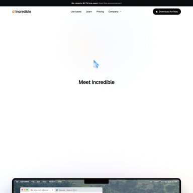 Incredible - Organization & Automation AI Tool Screenshot