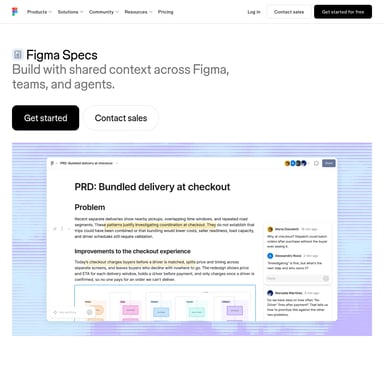 Figma Specs - Código e IT AI Tool Screenshot