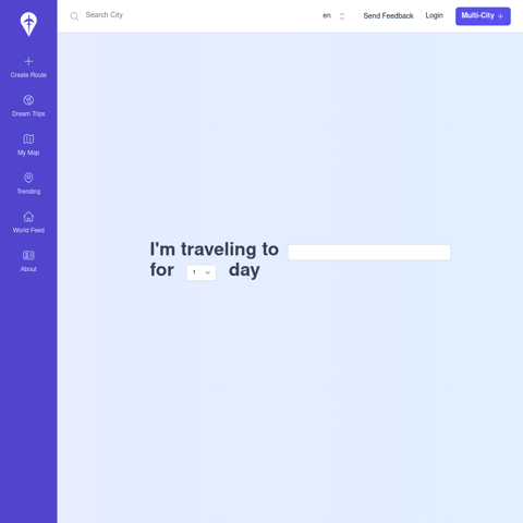 Alcotravel product interface preview