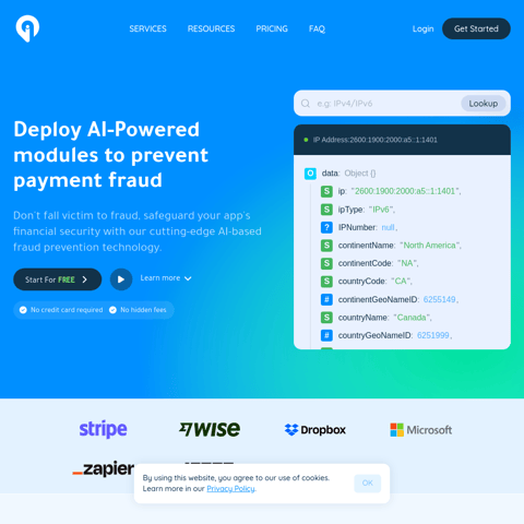 Greip product interface preview