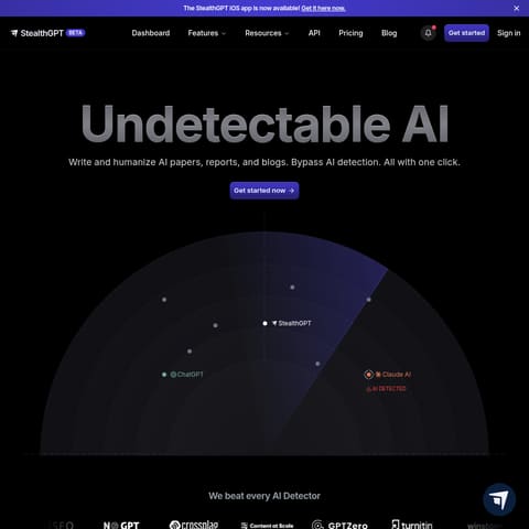 StealthGPT product interface preview