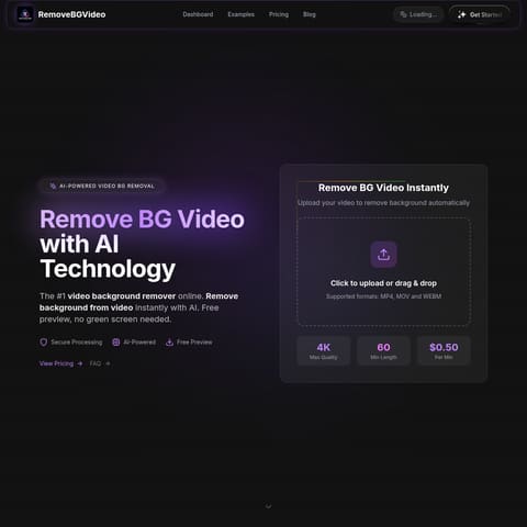remove bg video product interface preview