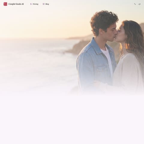 Couple Goals AI product interface preview
