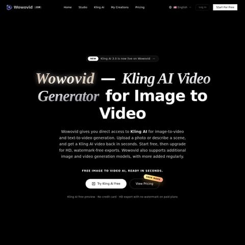 Wowovid product interface preview