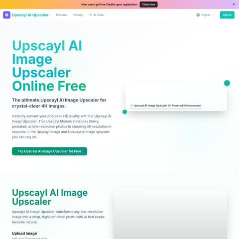 Upscayl product interface preview