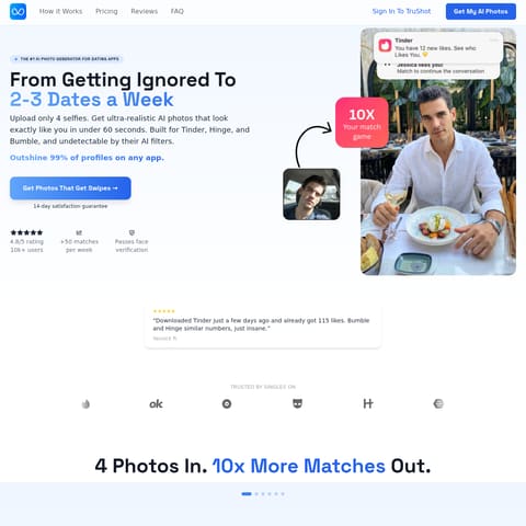 Trushot AI product interface preview