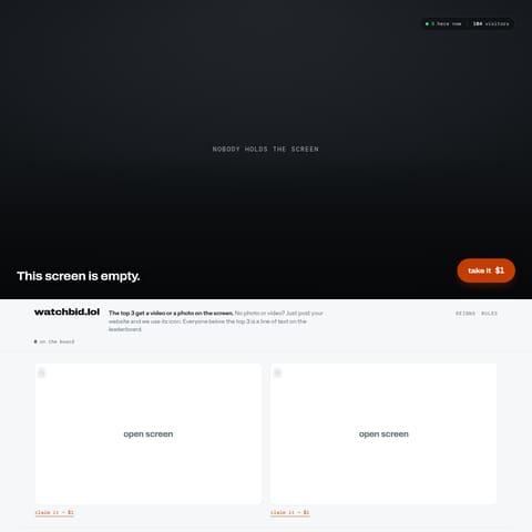 WatchBid product interface preview