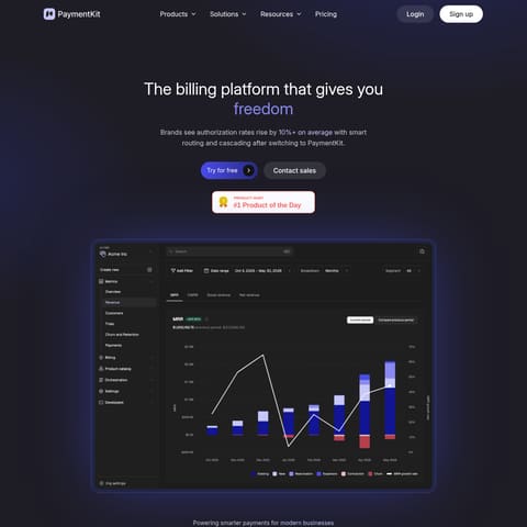 PaymentKit product interface preview