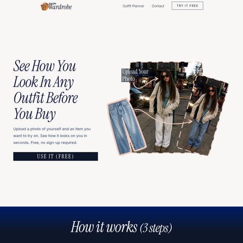 Ask My Wardrobe product interface preview