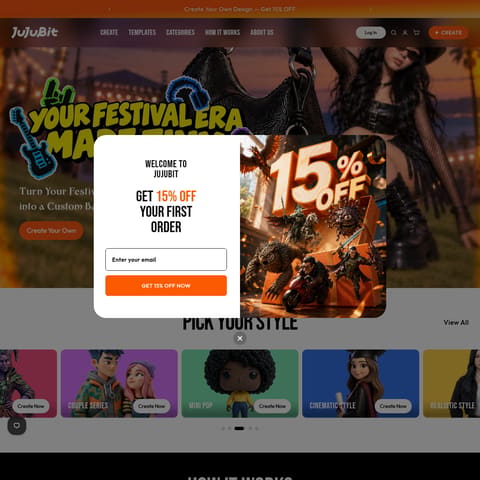 JuJuBit product interface preview