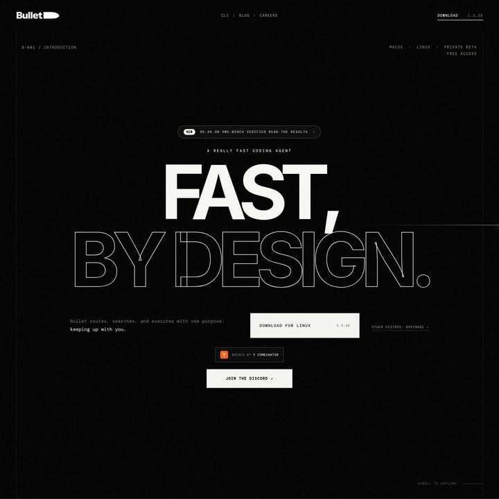 Bullet Code & IT AI tool screenshot