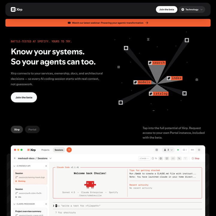 Xirp Code & IT AI tool screenshot