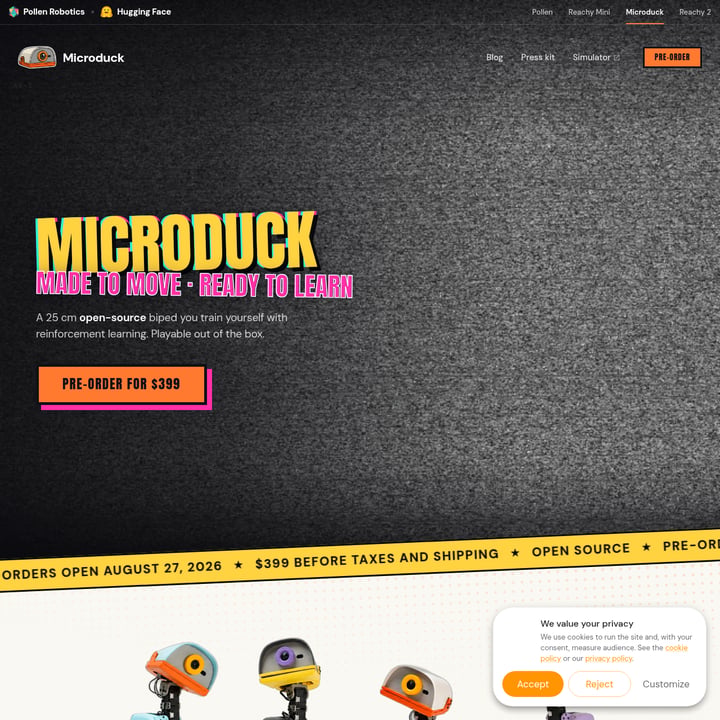 Microduck Code & IT AI tool screenshot