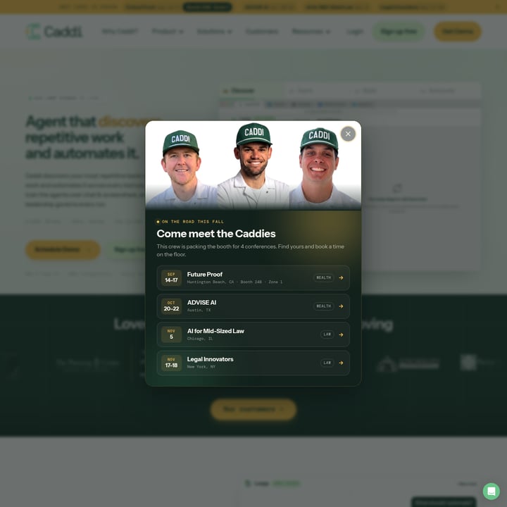 Caddi Organization & Automation AI tool screenshot
