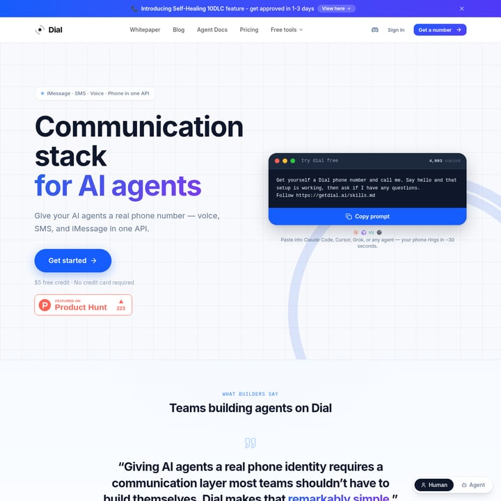 Dial Code & IT AI tool screenshot