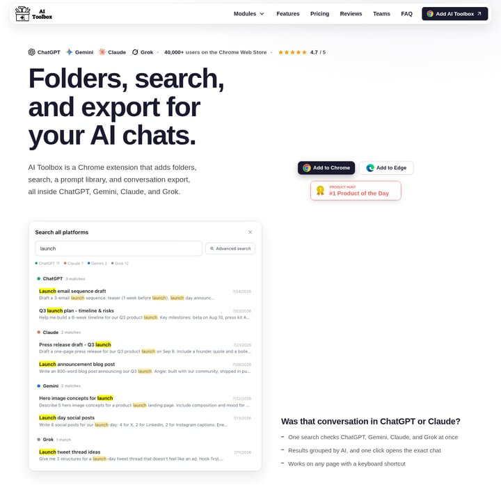 AI Toolbox 3.0 Plugins & Extensions AI tool screenshot