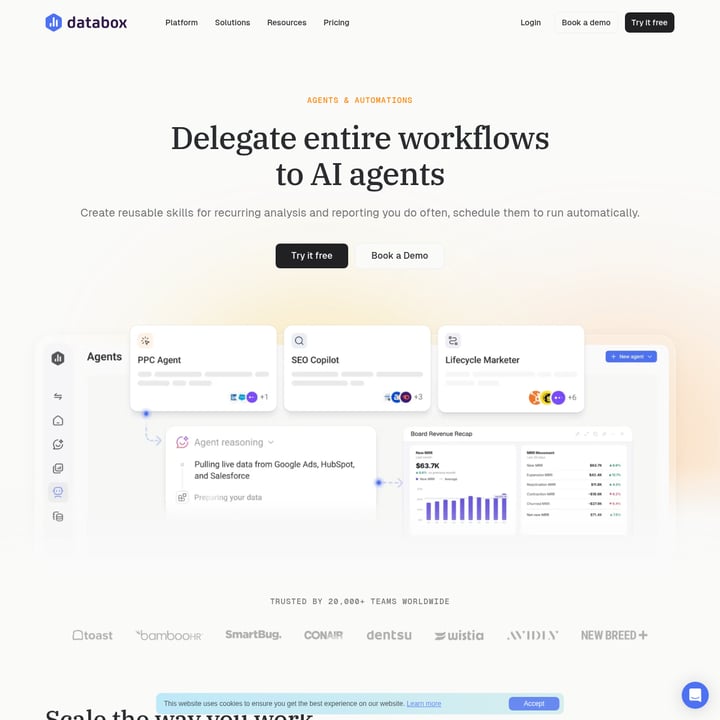 Routines by Databox Organization & Automation AI tool screenshot