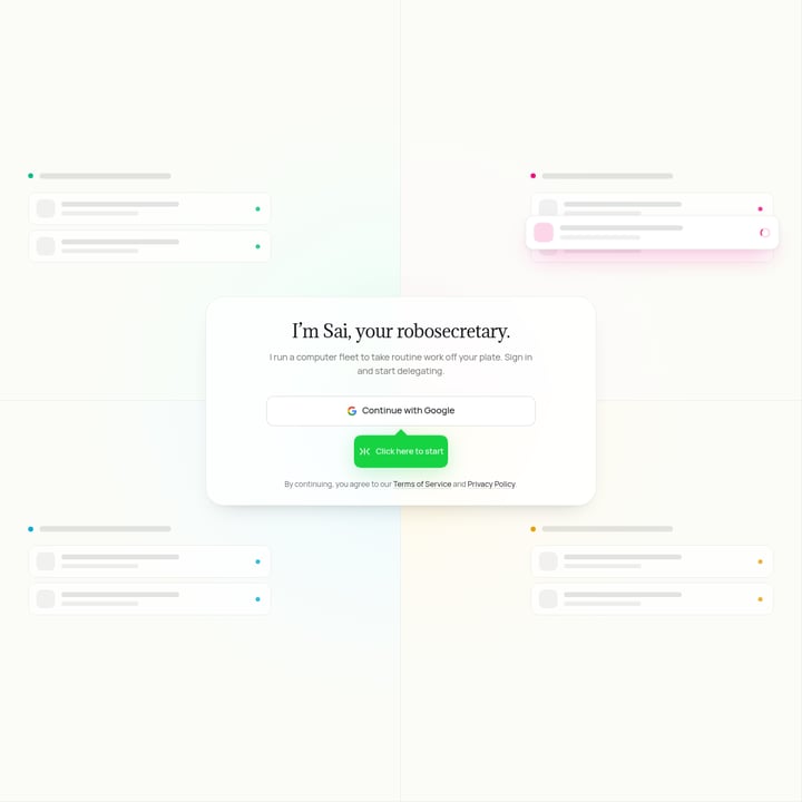 Sai Organization & Automation AI tool screenshot
