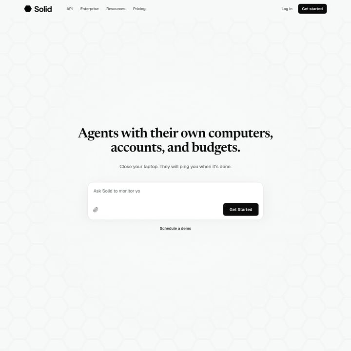 Solid Organisation et Automatisation AI tool screenshot