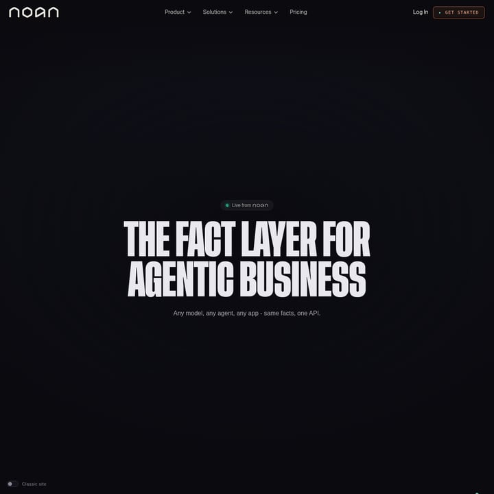NOAN Код и IT AI tool screenshot