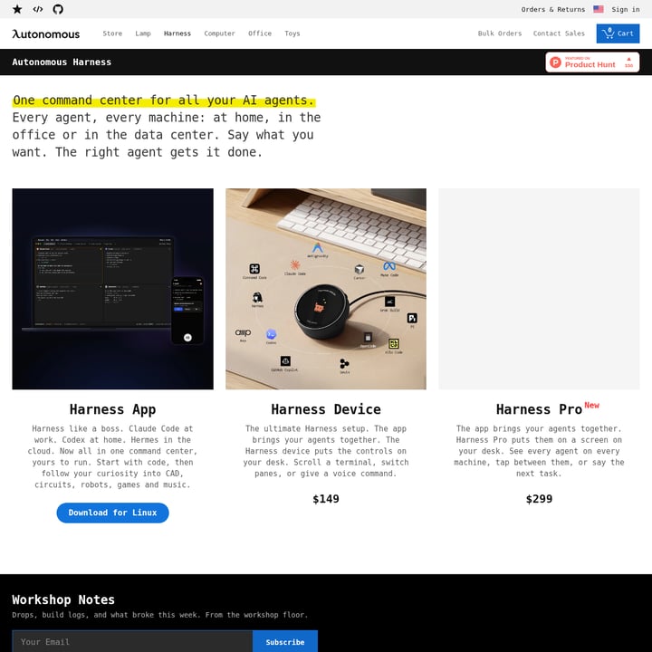 Harness by Autonomous Организация и Автоматизация AI tool screenshot