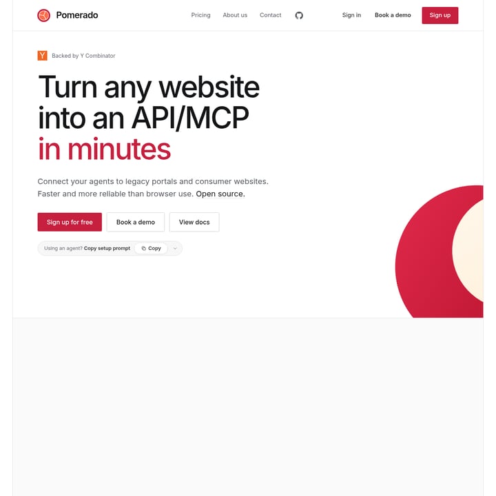 Pomerado Код и IT AI tool screenshot