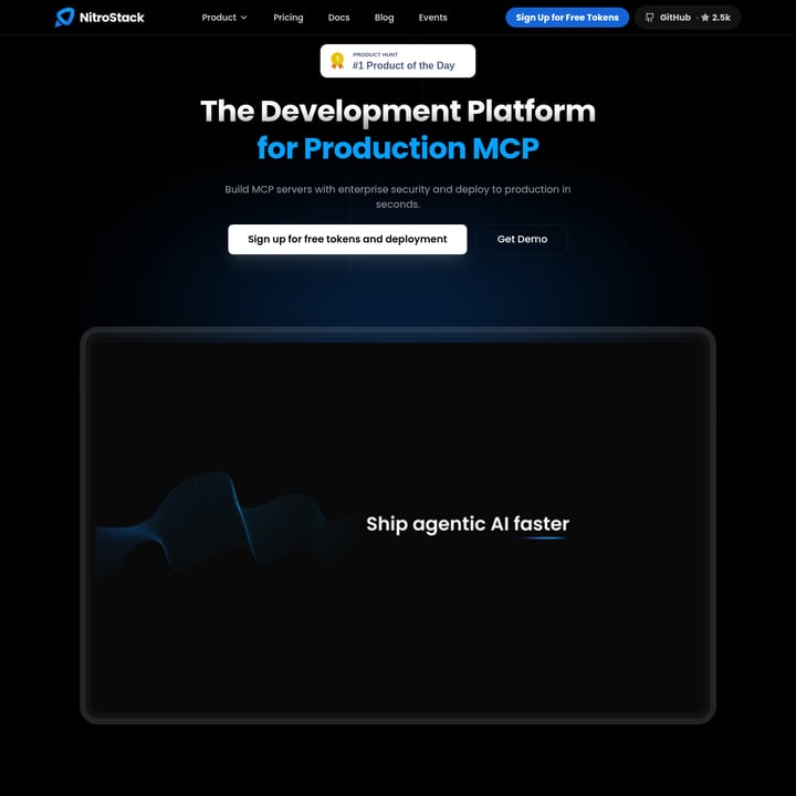 NitroStack Code & IT AI tool screenshot