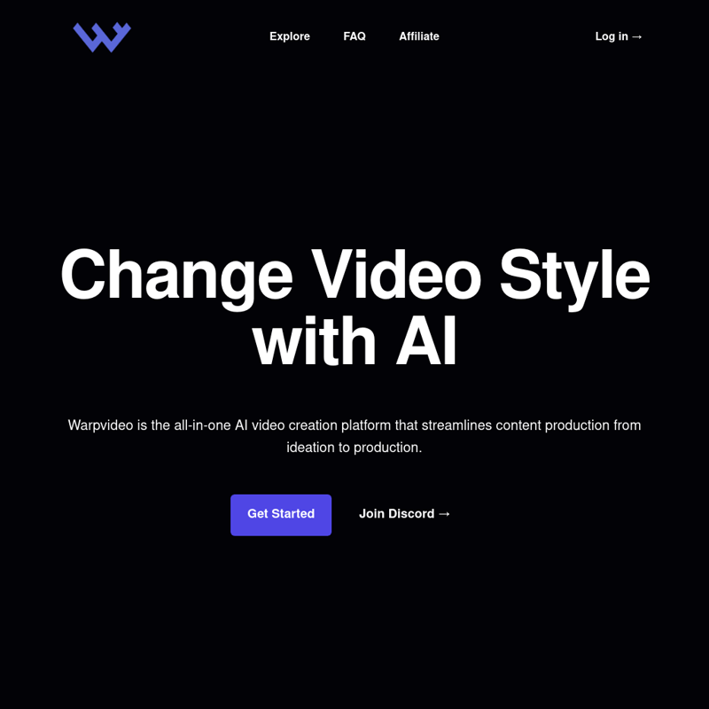 Warpvideo AI