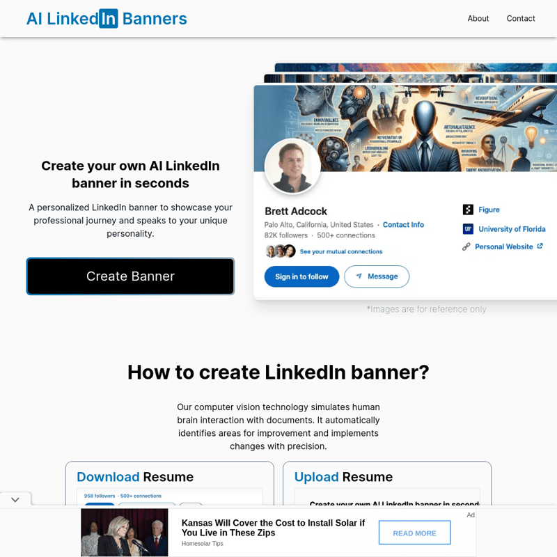 AI LinkedIn Banners