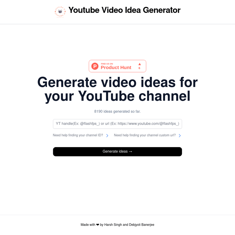 YT Ideas