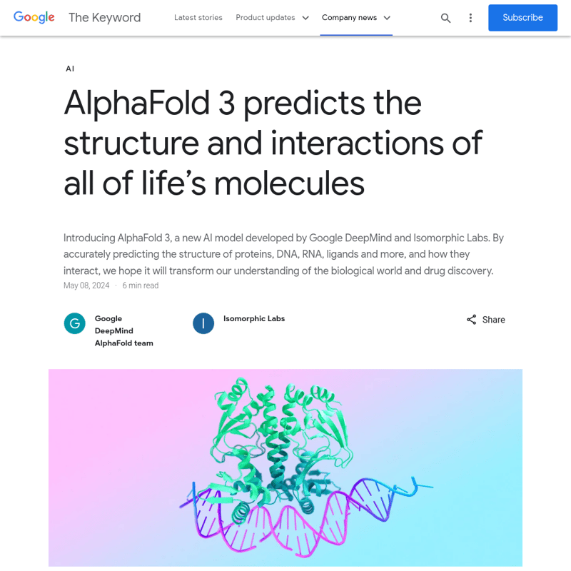 AlphaFold 3