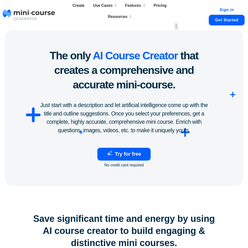 AI Course Creator