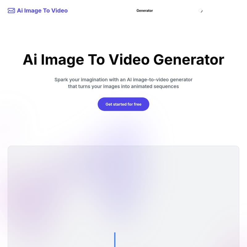 Ai Image To Video