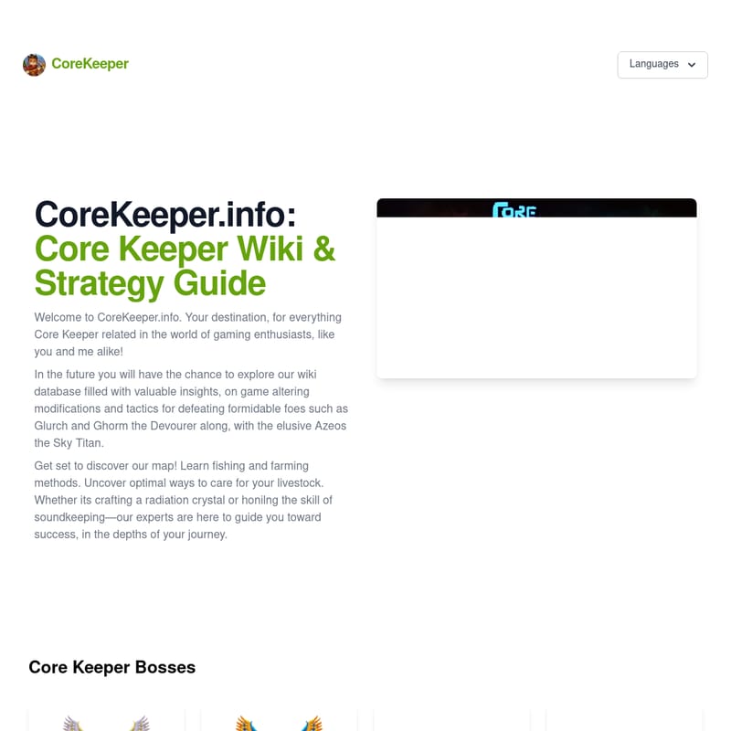 Core Keeper Wiki